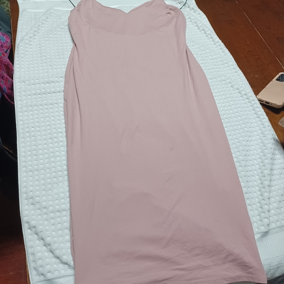 Fashion Nova Pink Backless Slip Dress for Cocktail - Picture 6 of 8